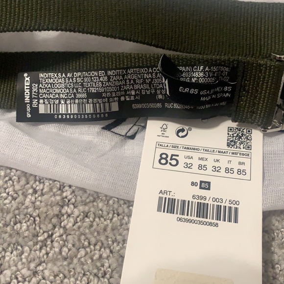 NWT ZARA HARNESS BELT - Picture 12 of 13